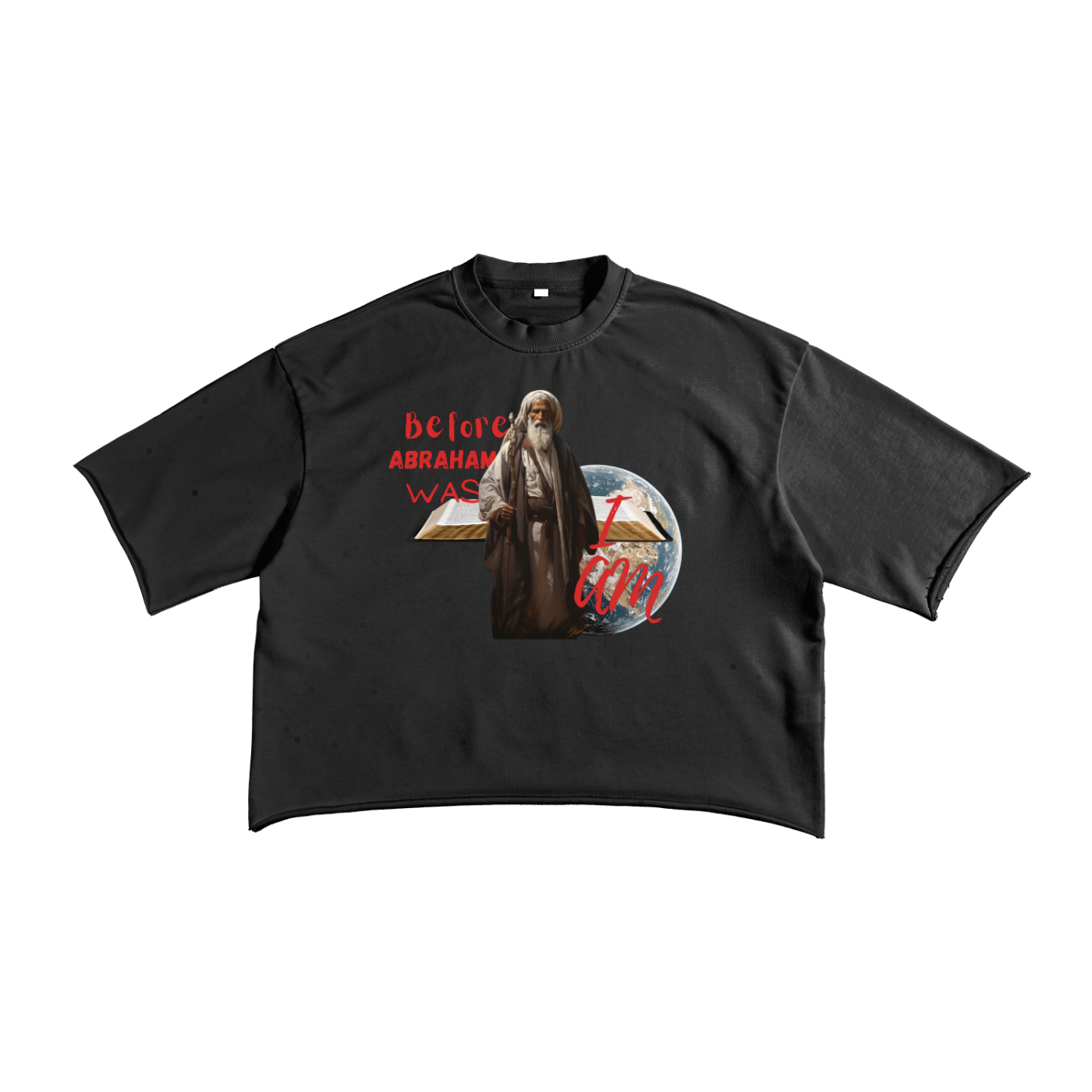 Before Abraham Raw Edge T-Shirt