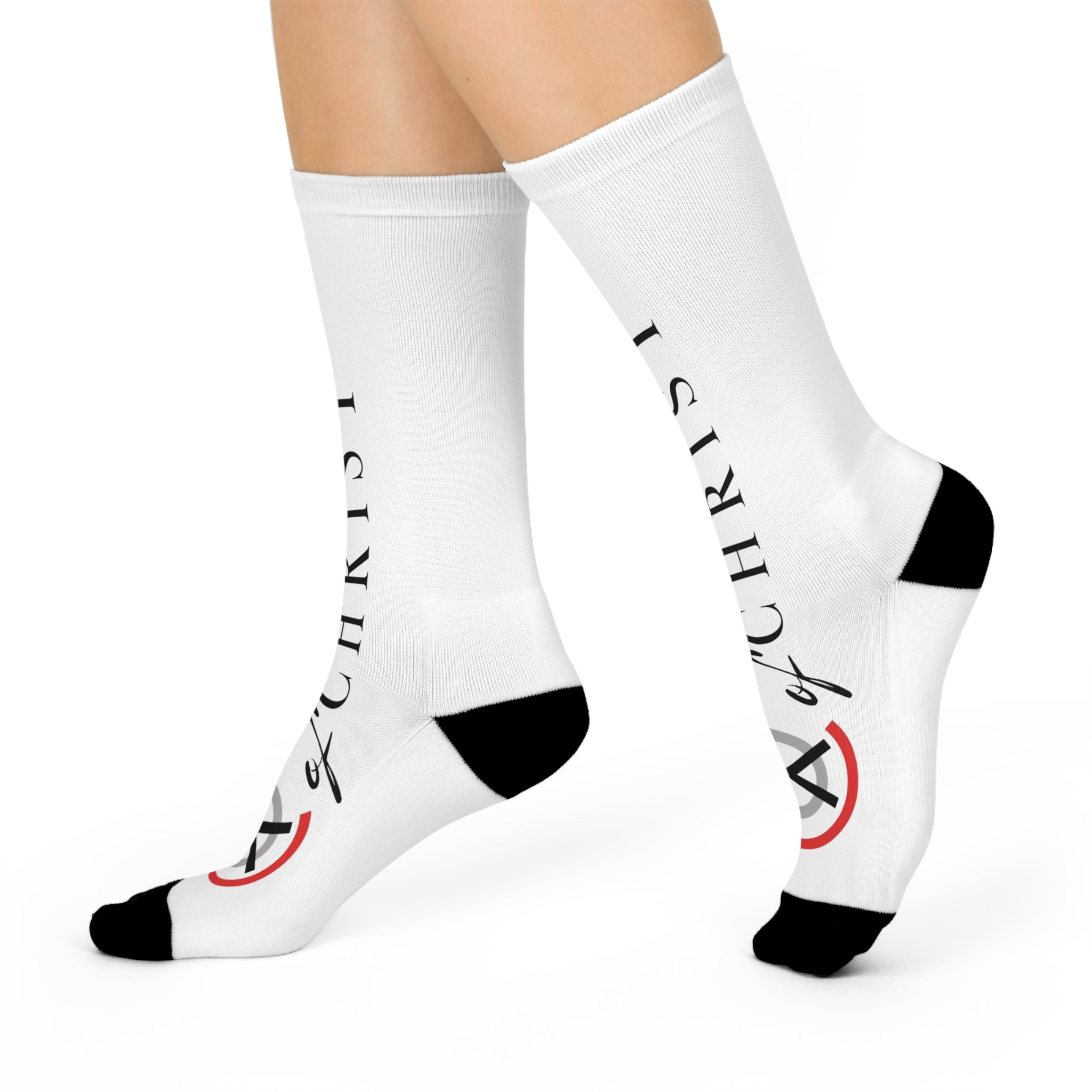 Ambassador of Christ Cushioned Crew Socks — Faith-Based Christian Crew Socks