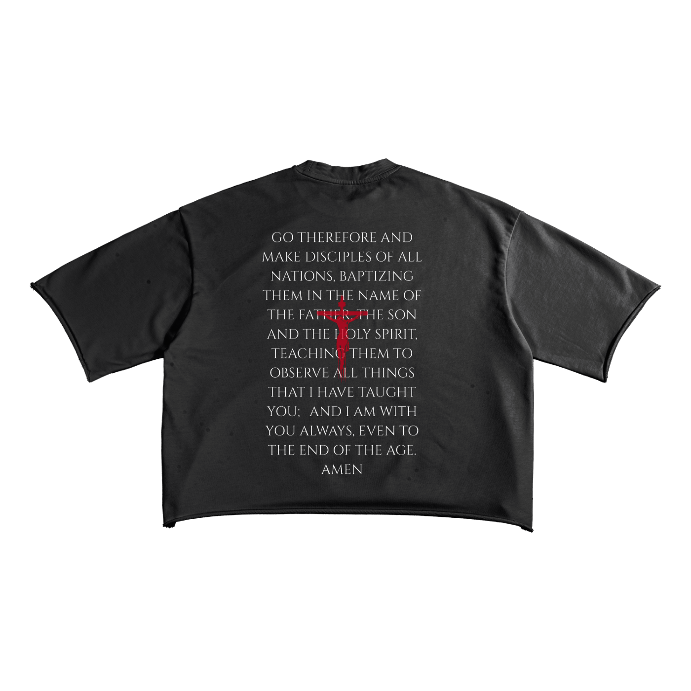 Mission Accomplished Raw Edge T-Shirt