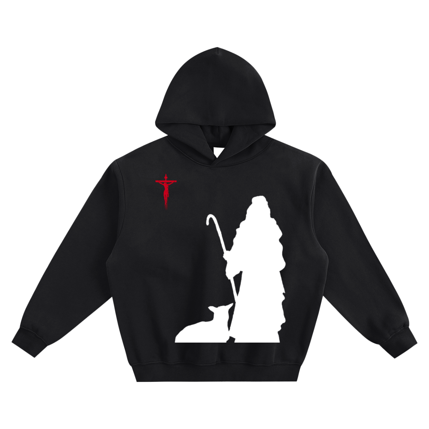 Big Shepherd Fleeced Boxy Hoodie