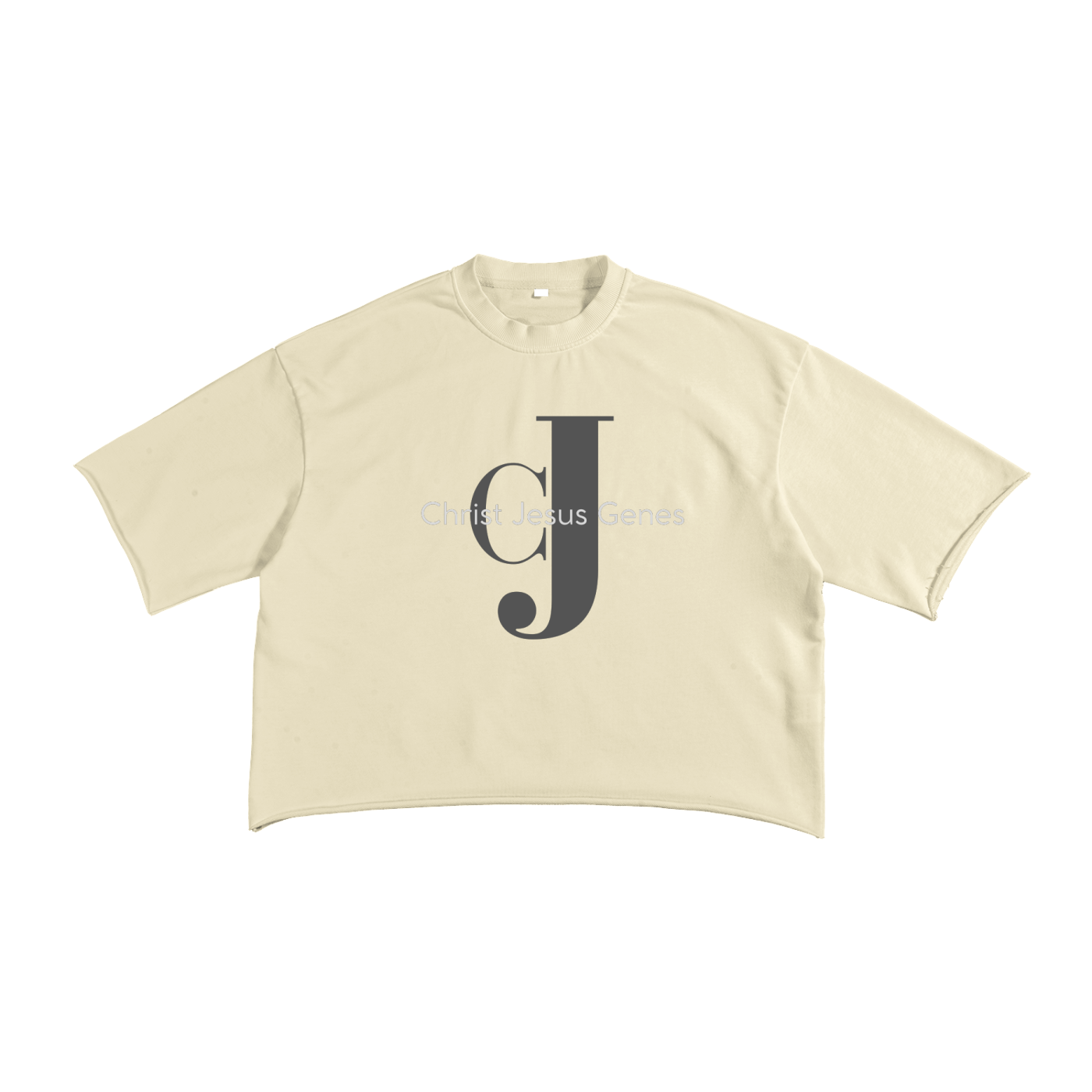 Christ Jesus Genes Raw Edge T-Shirt