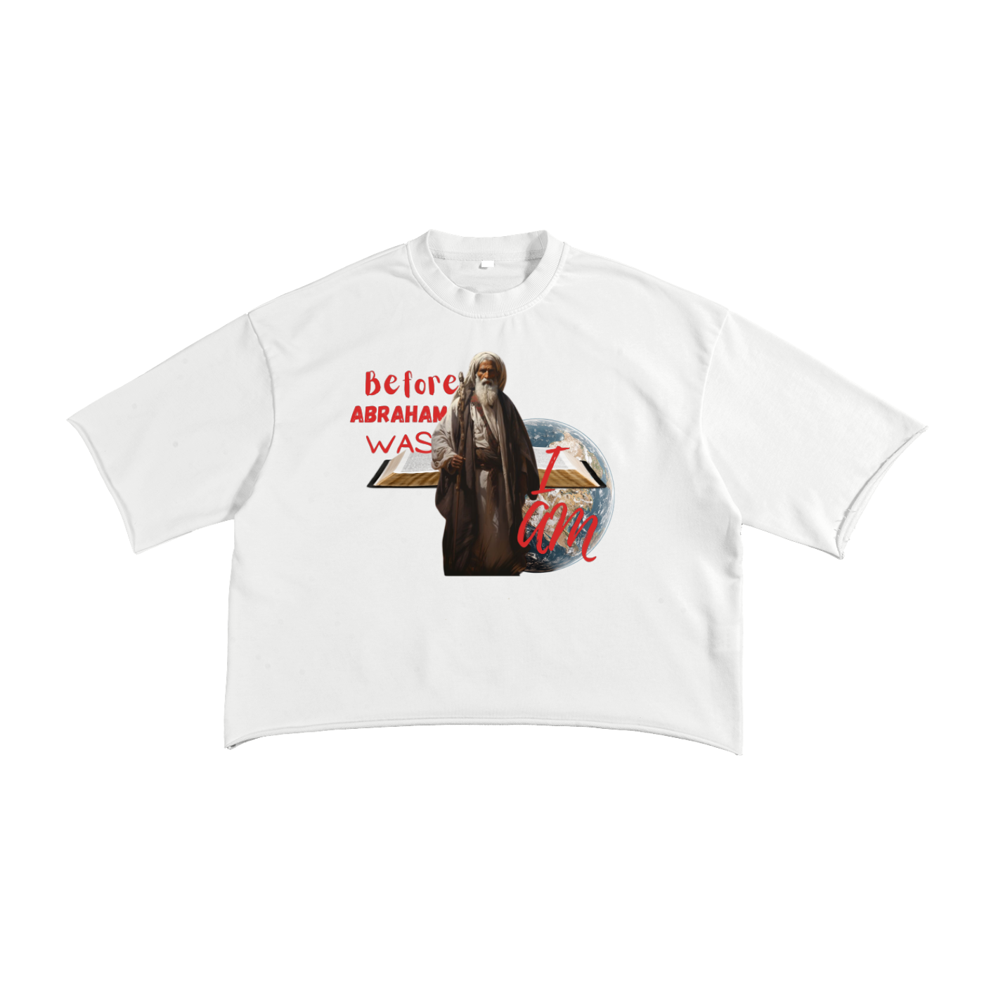 Before Abraham Raw Edge T-Shirt
