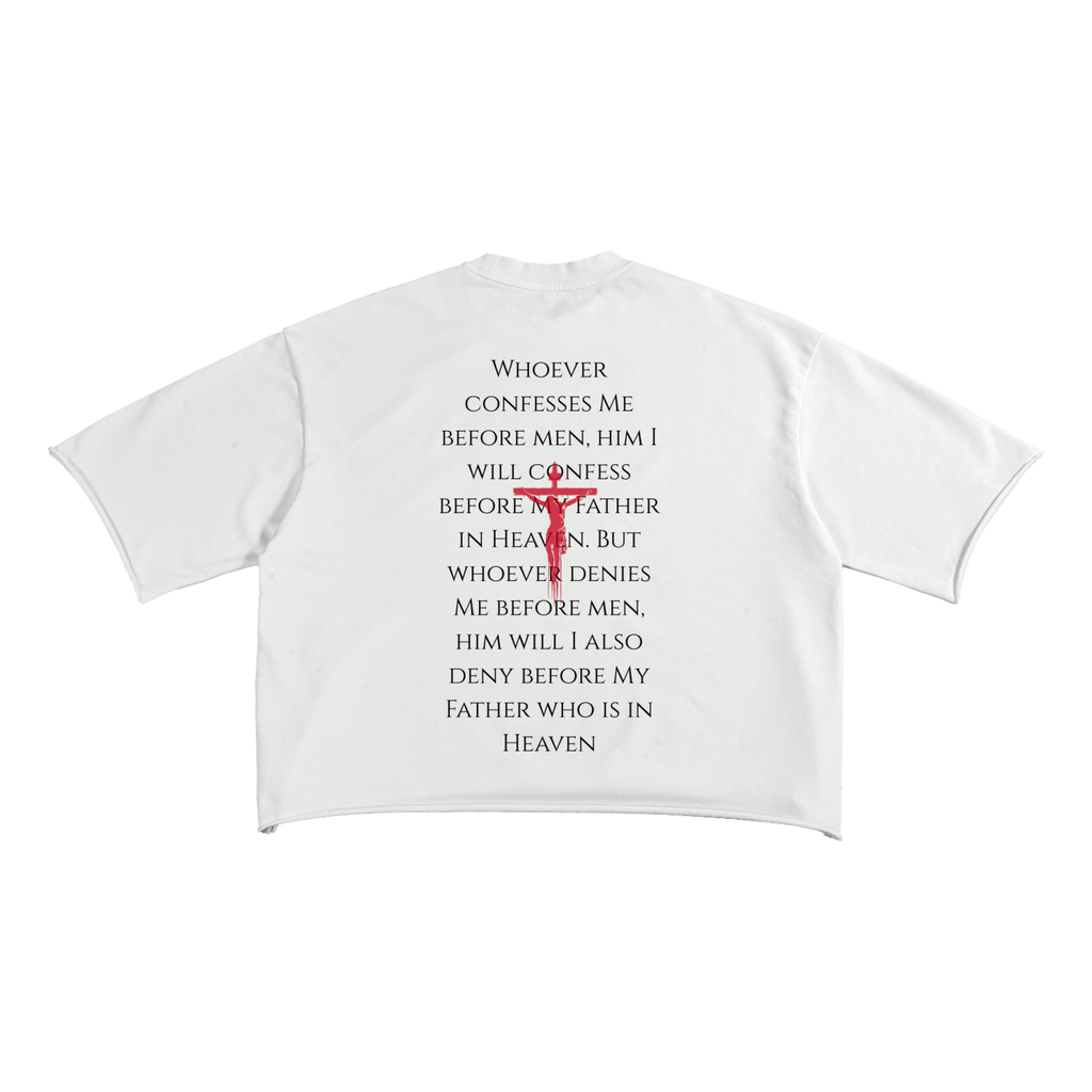 The Cross Raw Edge T-Shirt