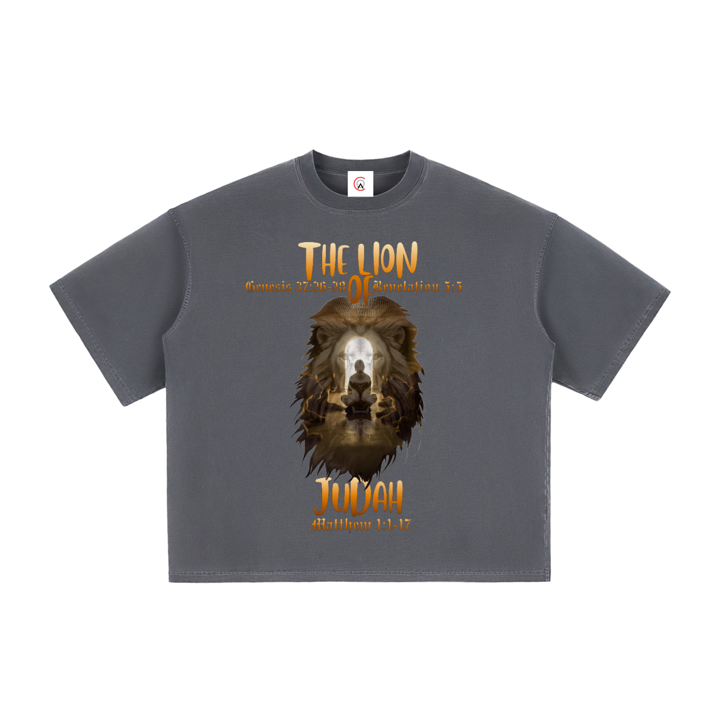 The Conqueror Vintage Washed Boxy T-Shirt