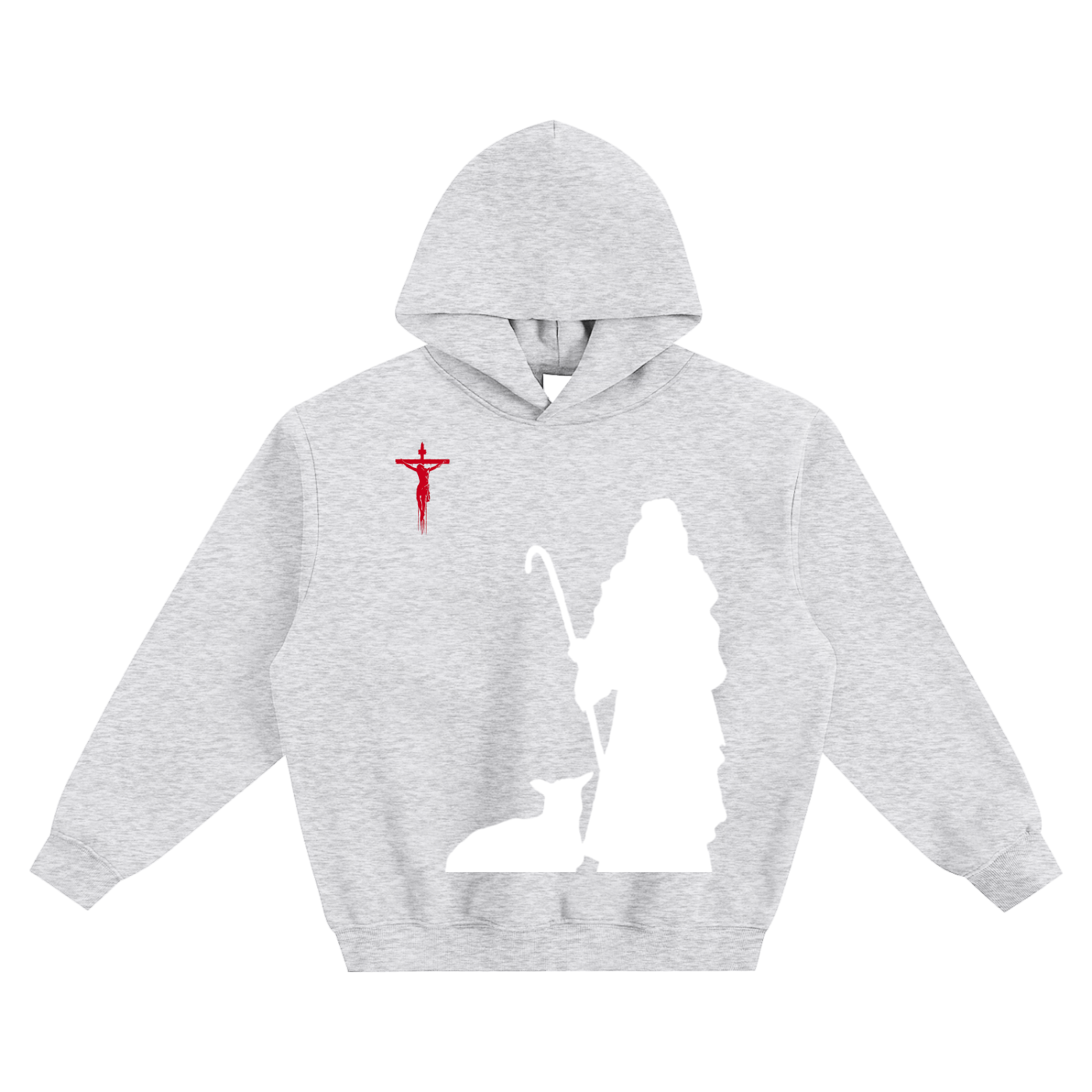 Big Shepherd Fleeced Boxy Hoodie
