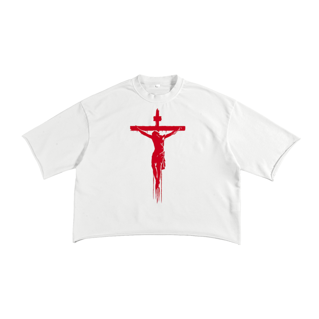 The Cross Raw Edge T-Shirt