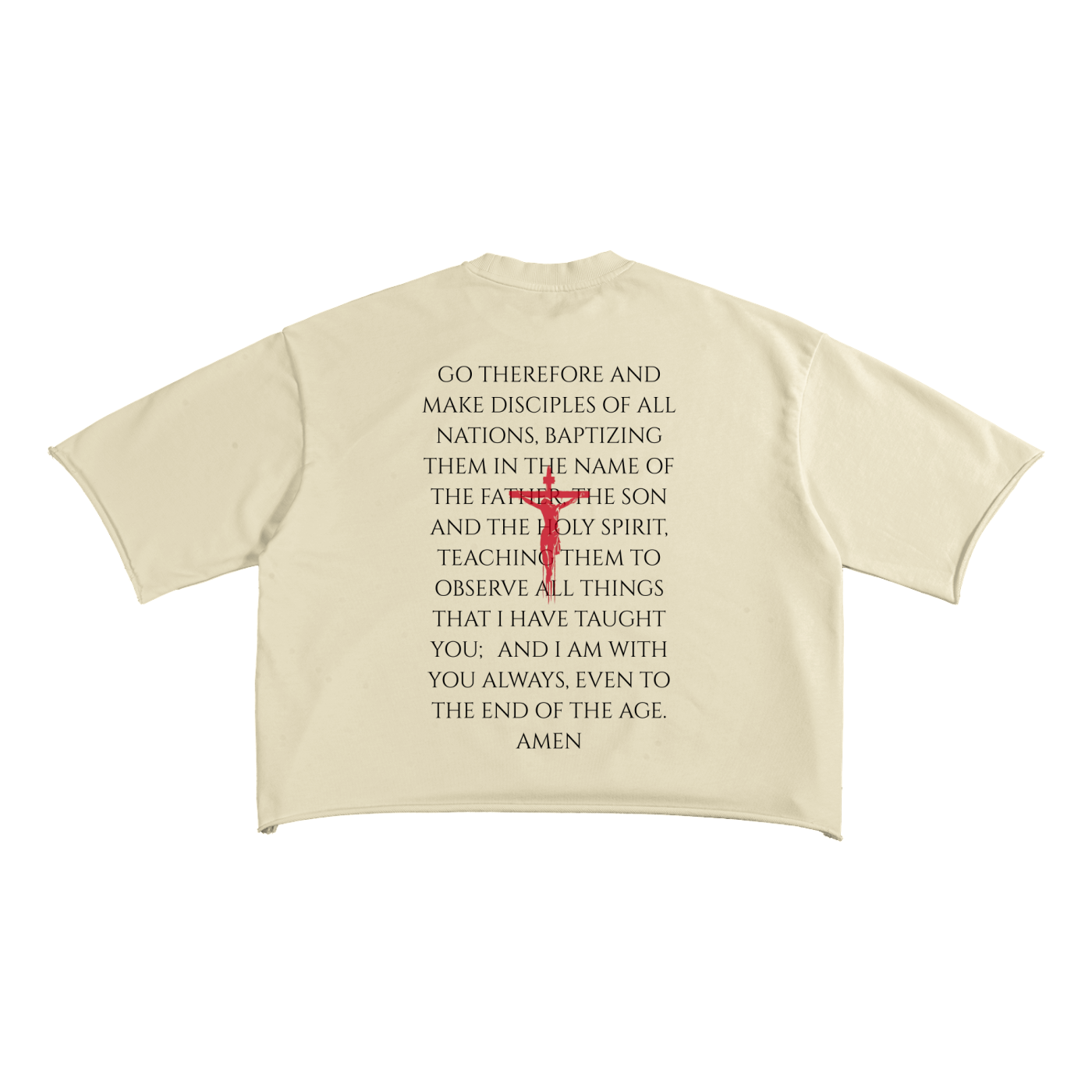 Mission Accomplished Raw Edge T-Shirt