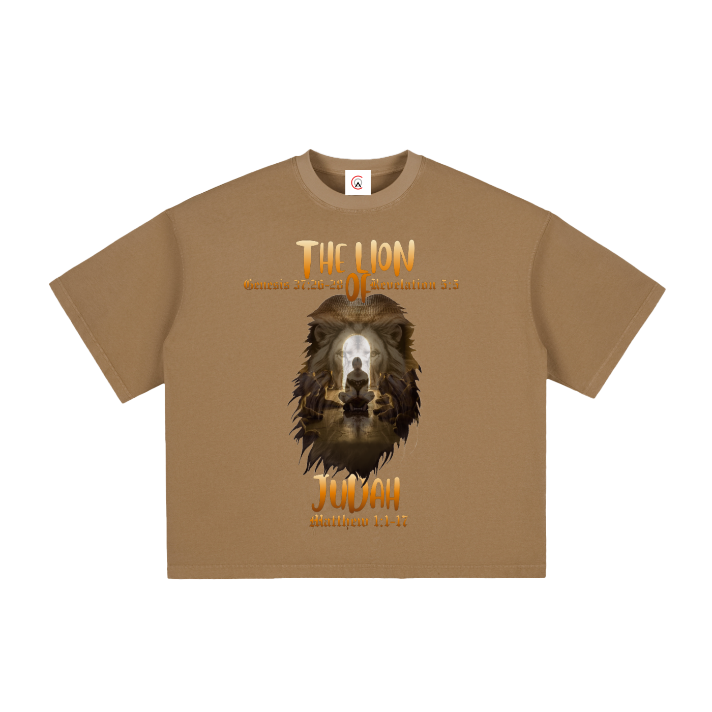 The Conqueror Vintage Washed Boxy T-Shirt