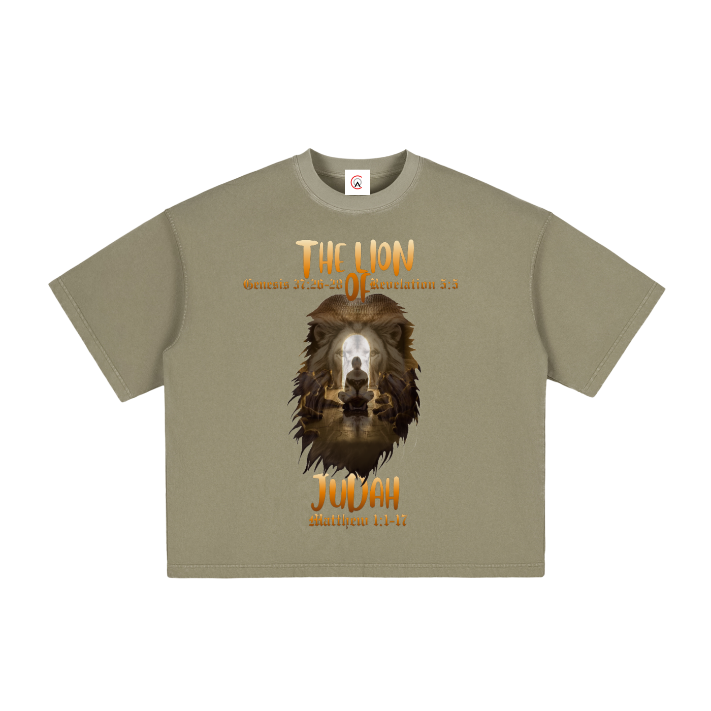 The Conqueror Vintage Washed Boxy T-Shirt