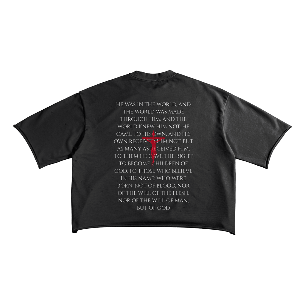 Christ Jesus Genes Raw Edge T-Shirt