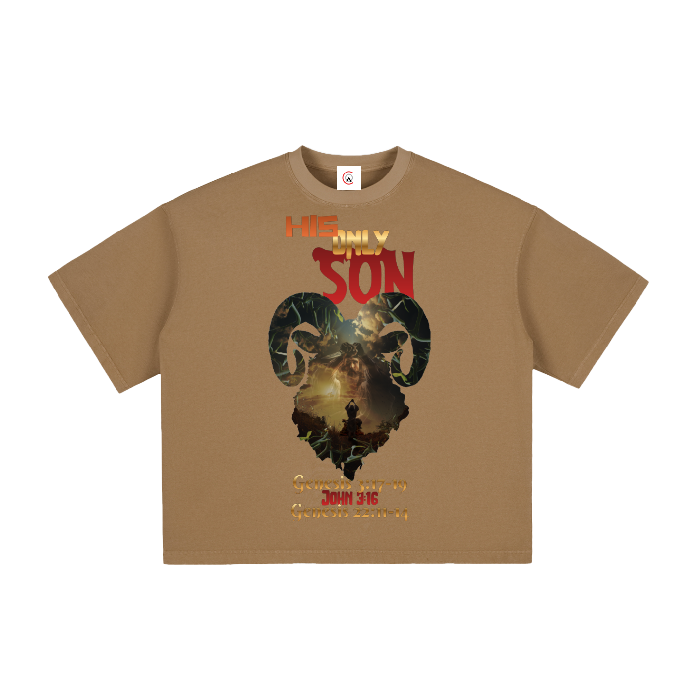 HIS only SON Vintage Washed Boxy T-Shirt