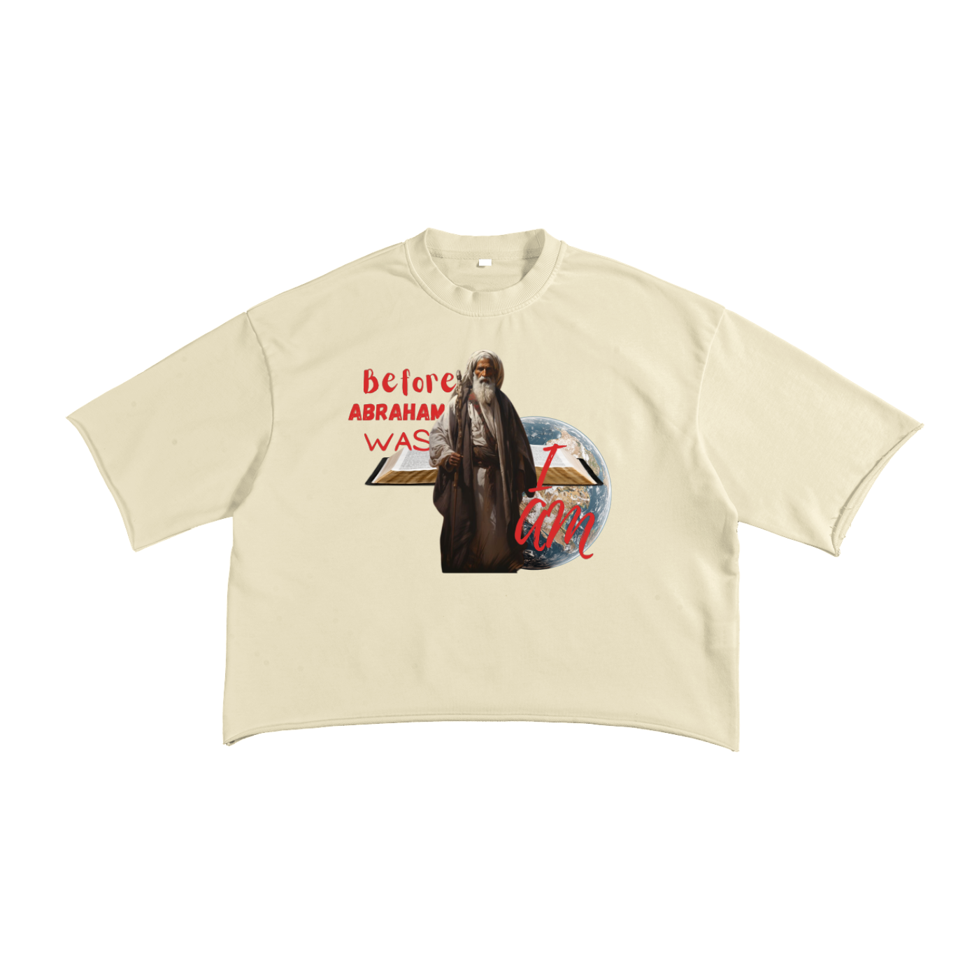 Before Abraham Raw Edge T-Shirt