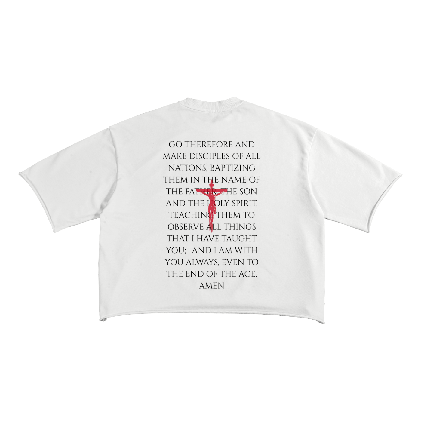 Mission Accomplished Raw Edge T-Shirt